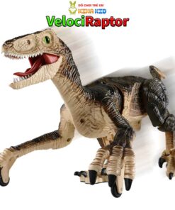 Khủng long điều khiển từ xa Velociraptor NÂU