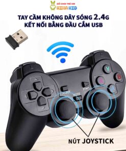 Máy Chơi Game Stick 4K HDMI, Tay Cầm Không Dây, Kết Nối Tivi, Cài Sẵn 10028 Game 9