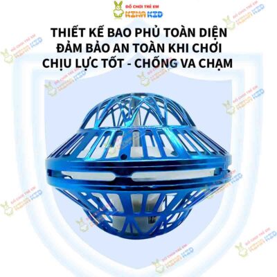 Quả cầu ma thuật UFO bay lơ lững phát sáng hình đĩa bay Fly spinner Ball nâng cấp mới chống va chạm dành cho bé 10 2