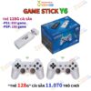 Máy Chơi Game Stick Y6 3D kết nối tivi, cấu hình mạnh, tay cầm mượt, chơi tốt game PSP 128g