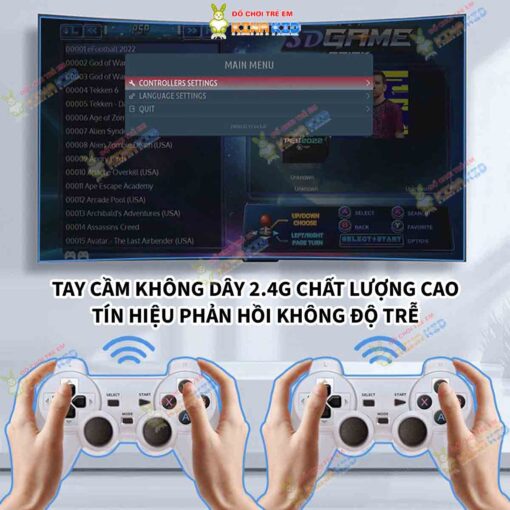Máy Chơi Game Stick Y6 3D kết nối tivi, cấu hình mạnh, tay cầm mượt, chơi tốt game PSP 5