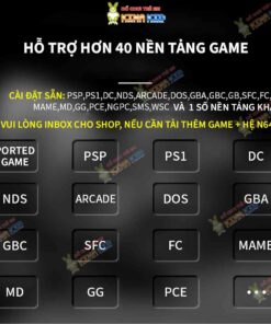 Máy chơi game Anbernic RG35XX H, màn hình ngang sắc nét, chơi được game PSP, PS1 7