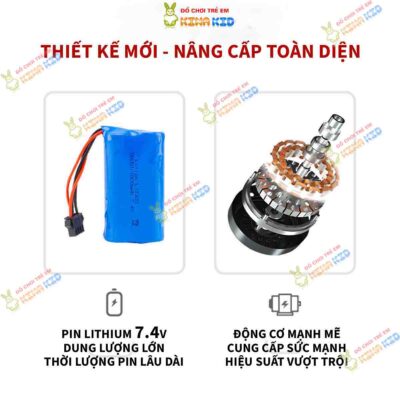 Xe tăng điều khiển từ xa bằng cảm biến đeo tay và remote 2.4Ghz Tank Mecha 10 2