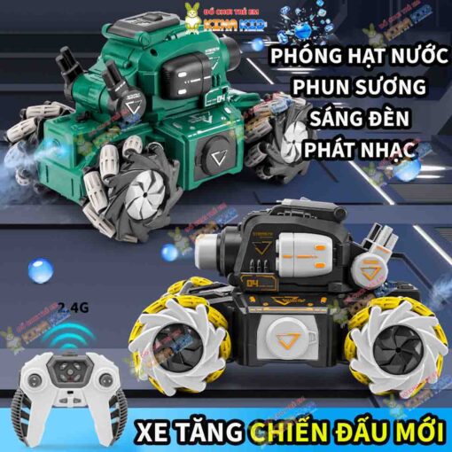 Xe tăng điều khiển từ xa bằng cảm biến đeo tay và remote 2.4Ghz Tank Mecha 2 2