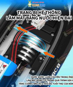 Cano điều khiển từ xa tốc độ cao 25km-h HJ808 5