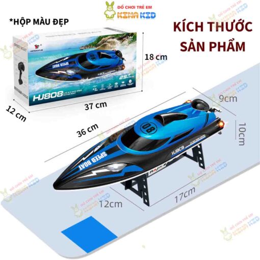 Cano điều khiển từ xa tốc độ cao 25km-h HJ808 9