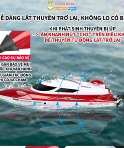 Cano điều khiển từ xa tốc độ cao 35km-h HJ806 10