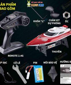 Cano điều khiển từ xa tốc độ cao 35km-h HJ806 7