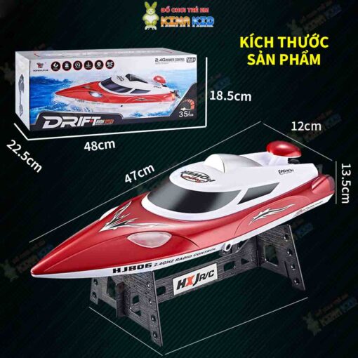 Cano điều khiển từ xa tốc độ cao 35km-h HJ806 8