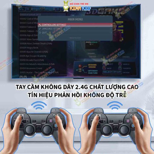 Máy Chơi Game Stick Y5 3D kết nối tivi, cấu hình mạnh, tay cầm mượt, chơi tốt game PSP 5