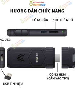 Máy Chơi Game Stick Y5 3D kết nối tivi, cấu hình mạnh, tay cầm mượt, chơi tốt game PSP 6