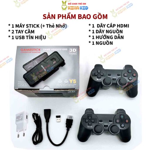 Máy Chơi Game Stick Y5 3D kết nối tivi, cấu hình mạnh, tay cầm mượt, chơi tốt game PSP 9