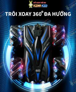 Xe Điều Khiển Địa Hình 2 Mặt Nhào Lộn Stunt Light 2, Xoay 360 độ 8