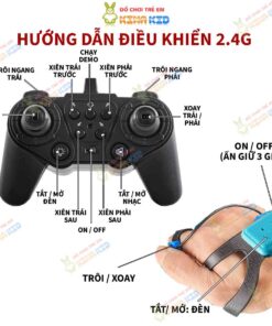 Xe Điều Khiển Địa Hình 2 Mặt Nhào Lộn Stunt Light 2, Xoay 360 độ 9