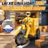 Xe 3 bánh điều khiển từ xa mẫu robot giao hàng 2